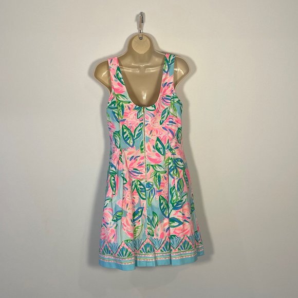 Lilly Pulitzer Linnet Dress Totally Blossom - Picture 5 of 5
